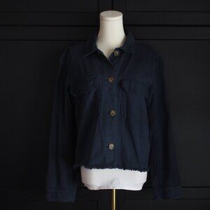 Esprit | Navy Cotton Twill Jacket